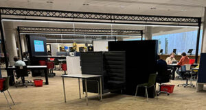 Gerüst für Stromversorgung