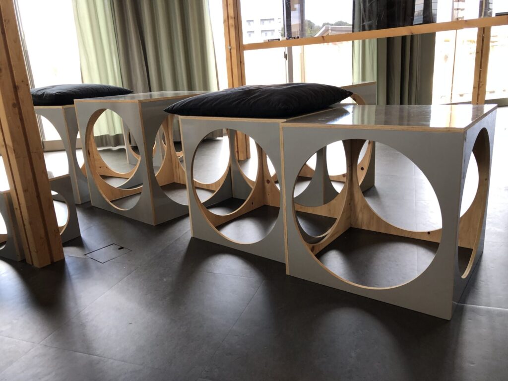 Beispiel Hocker Nahaufnahme