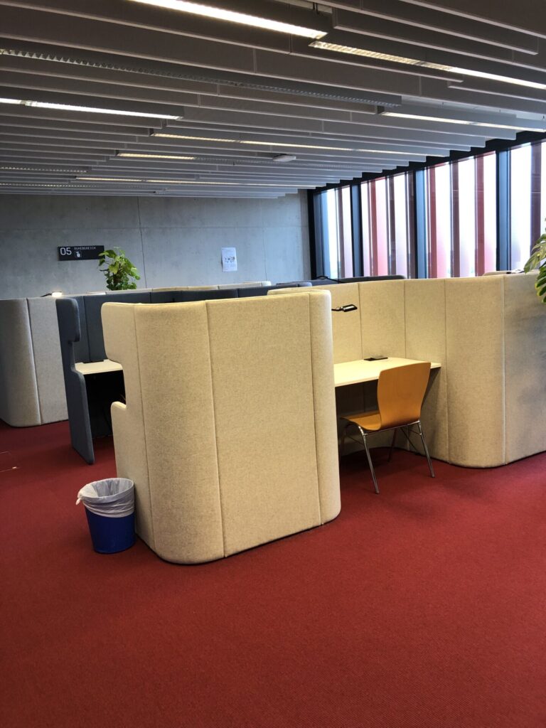 Beispiel Lerncubicle Aussenansicht