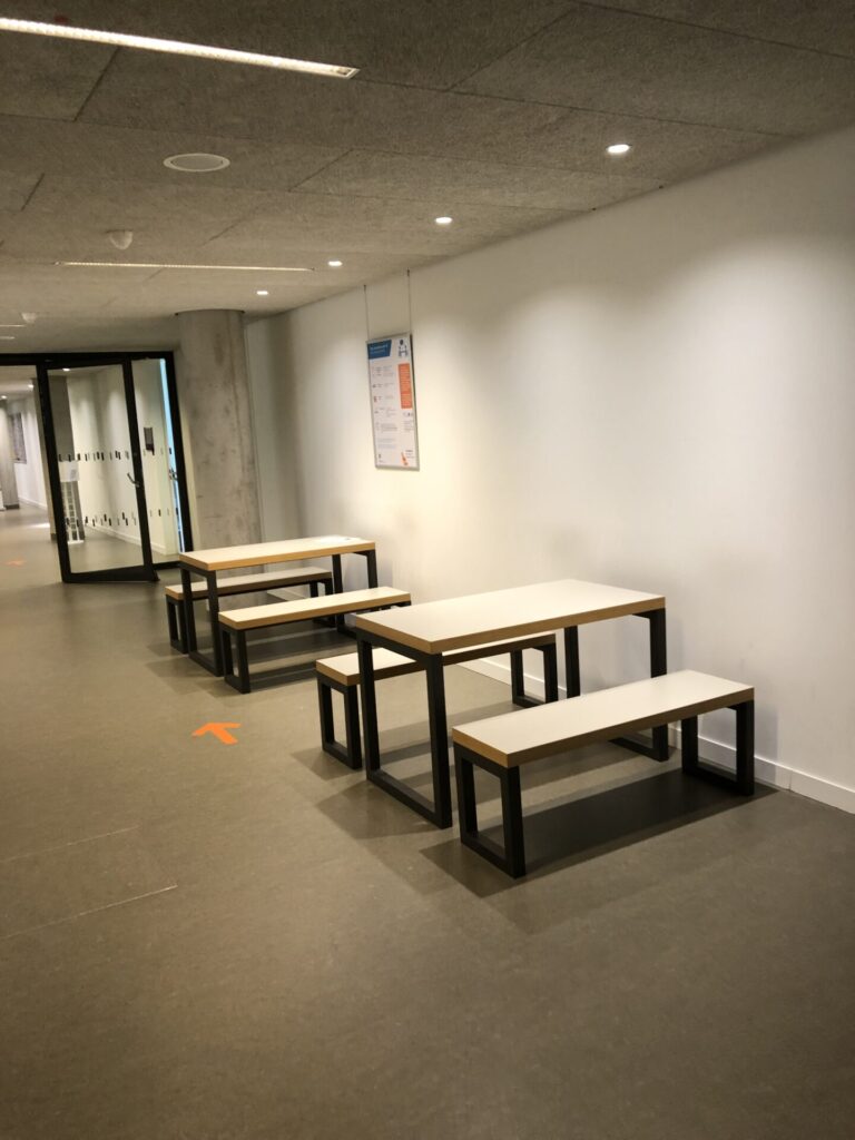 Beispiel Lerninseln in Gang