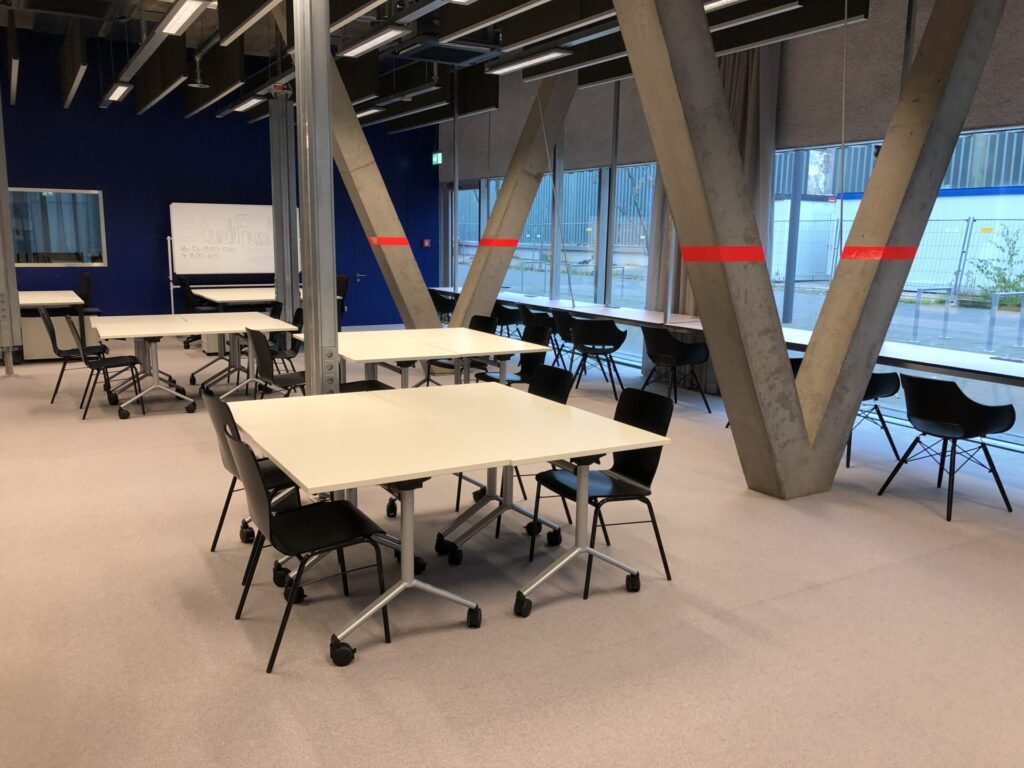 Beispiel Lernplätze mit Aussicht als Teil einer Lernlandschaft