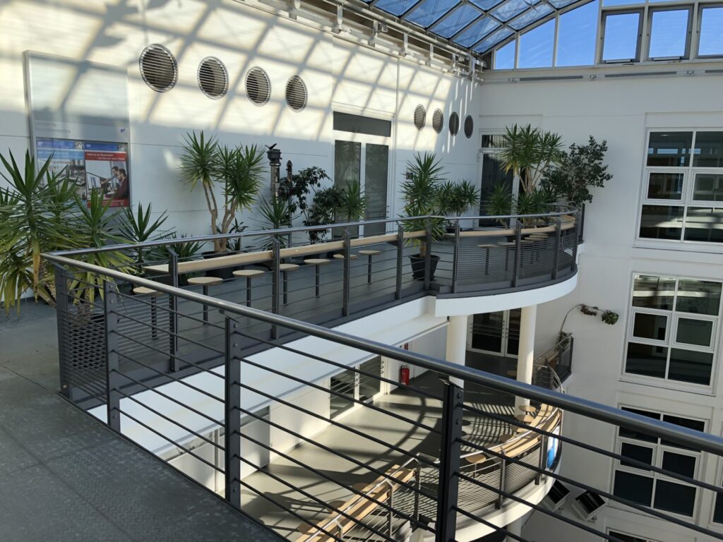 Beispiel Lernplätze auf Balkon