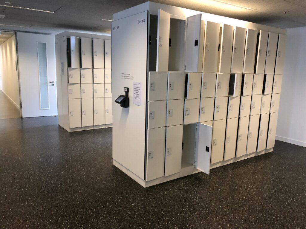 Beispiel Schließfächer