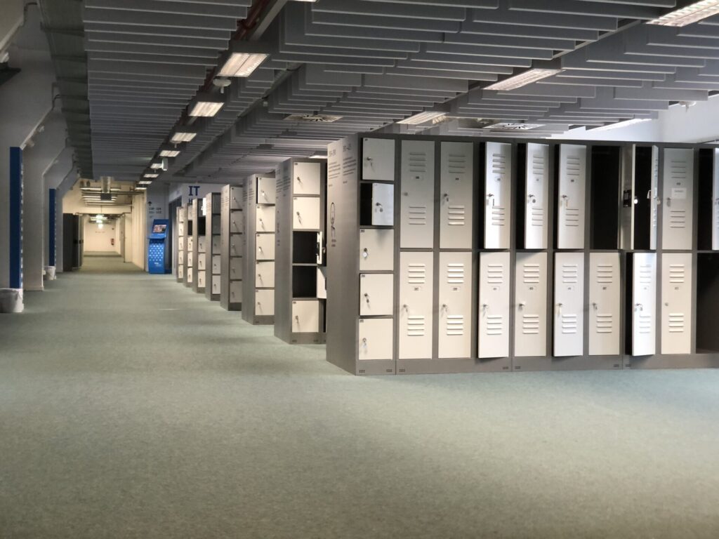 Beispiel Schließfächer