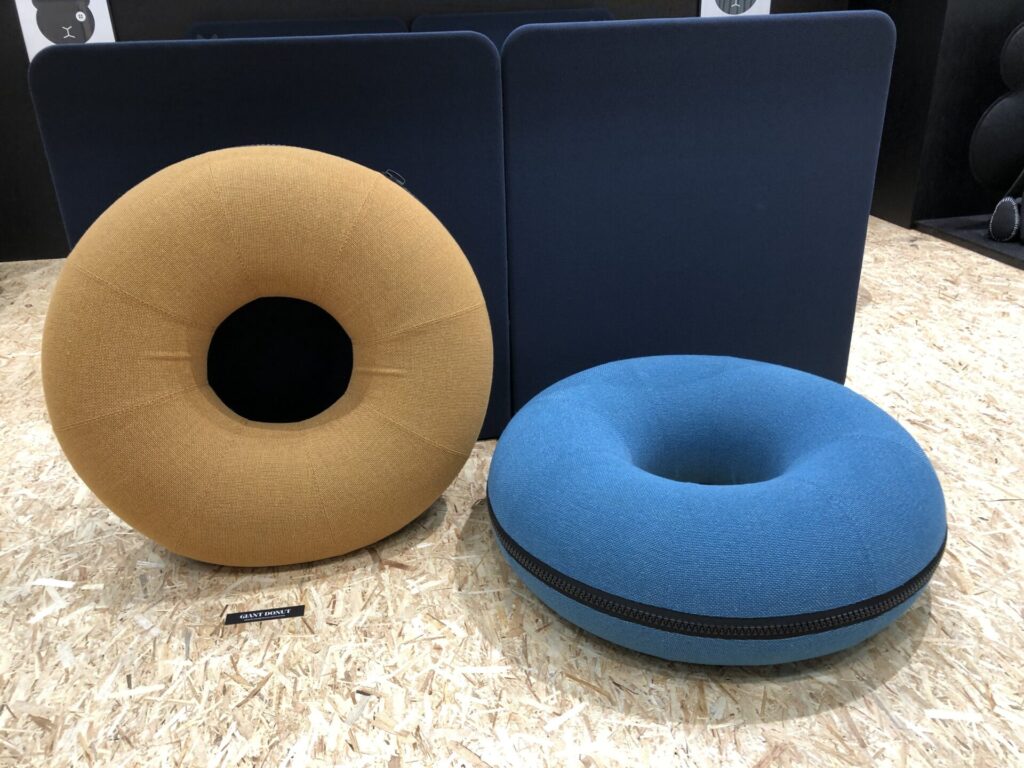 Beispiel Sitzsäcke in Donutform