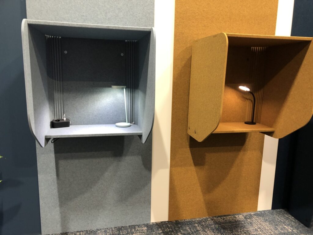 Beispiel Abschirmungen für kurze private Videokonferenzen